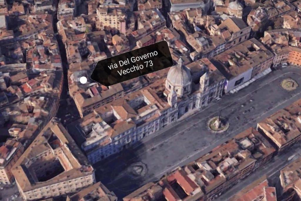 Piazza Navona Historical Palace Rome Bagian luar foto