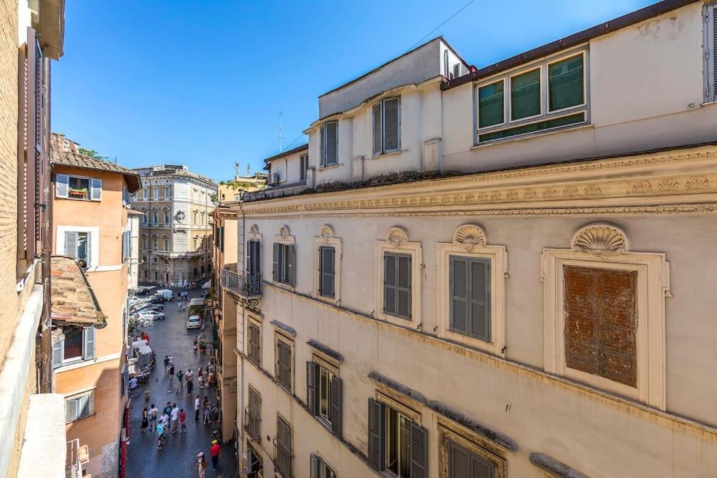 Piazza Navona Historical Palace Rome Bagian luar foto